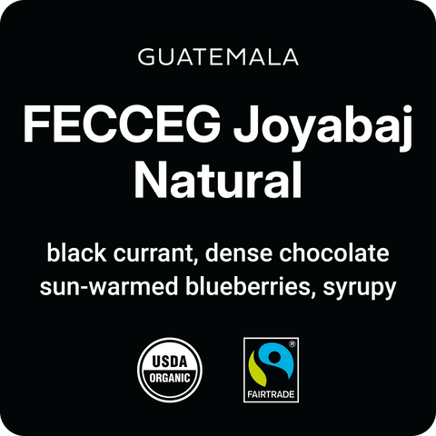 Guatemala FECCEG Joyabaj Natural